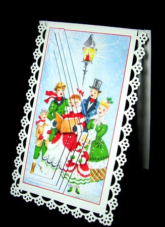 Silent Night Carol Singers by Dianne Jackson