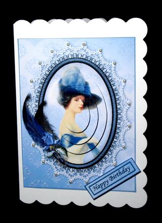 Portrait of a Vintage Lady by Dianne Jackson