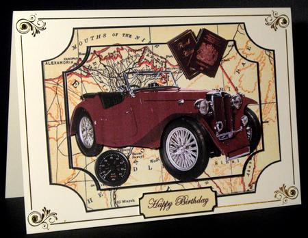 Brown Vintage Number by Dianne Jackson