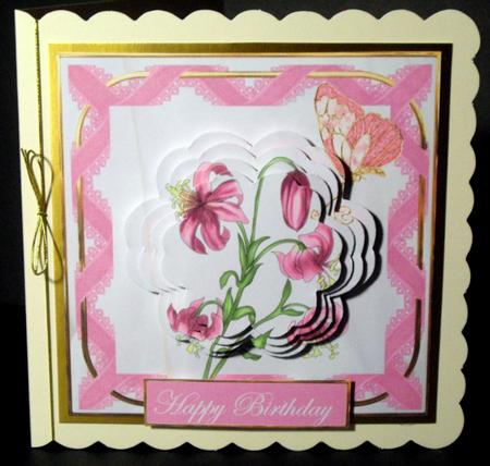 Pink Floral by Dianne Jackson