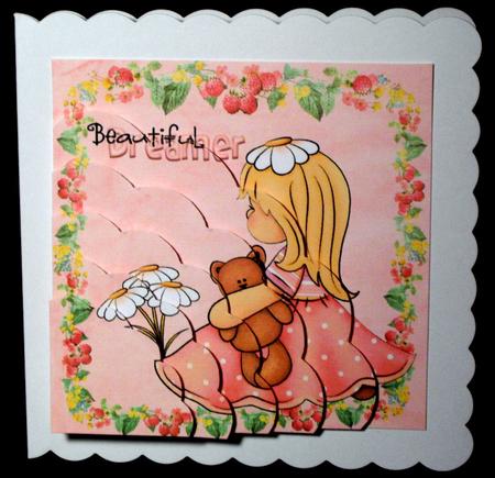 Beautiful Dreamer Corner Stacker Card Front by Dianne Jackson