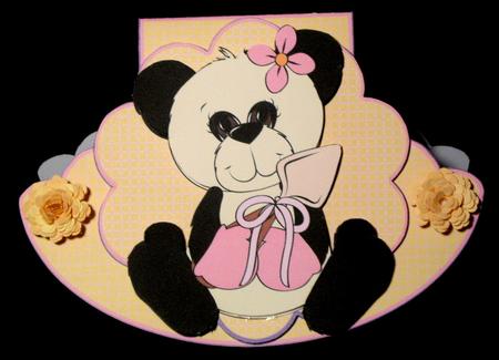 Panda Wobble Card by Dianne Jackson