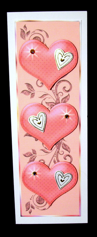 You Make My Heart Sparkle Large Dl Card by Dianne Jackson