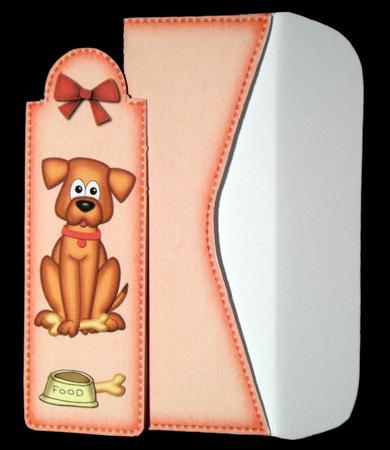 Rusty Dog Bookmark Card N Envelope by Dianne Jackson
