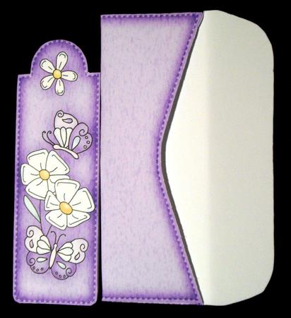 Fluttery Butterflies Bookmark Card N Envelope by Dianne Jackson