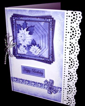 Blue Flower Pryamage by Dianne Jackson