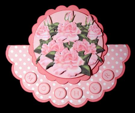 Roses Rocker Card Kit by Dianne Jackson