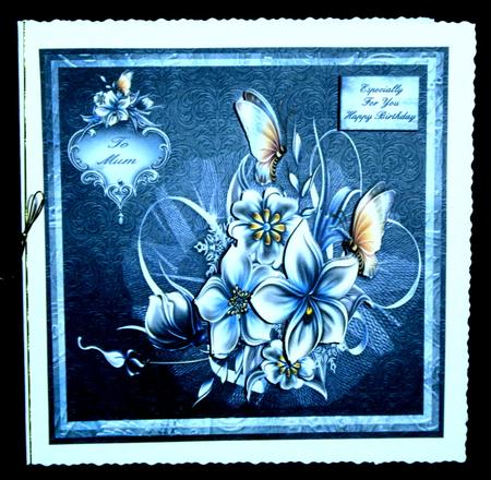Florals and Lace for Mum 8x8 Topper by Dianne Jackson