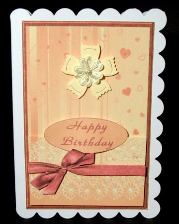 Lacy Hearts 5x7 Topper by Dianne Jackson