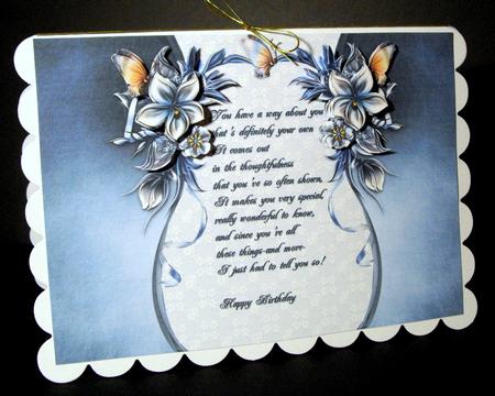 A5 Birthday Verse by Dianne Jackson