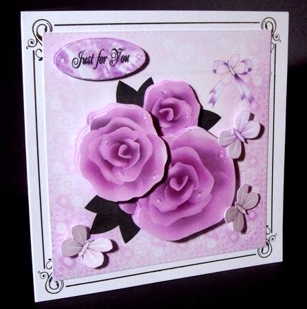 3 Pink Roses by Dianne Jackson