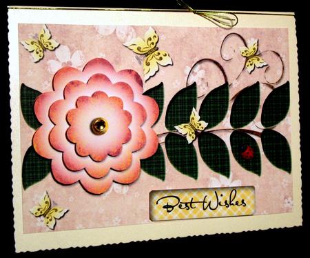 Cute Layered Flower Various Occasions Topper 2 by Dianne Jackson