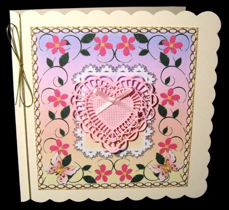 Large Floral Blank Topper 4 by Dianne Jackson
