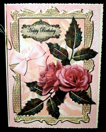 Elegant Roses with Rusty Leafs by Dianne Jackson