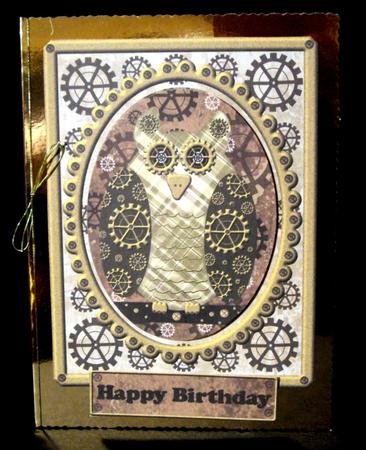 Steampunk Owl by Dianne Jackson