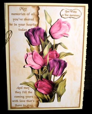 Anniversary Tulips by Dianne Jackson