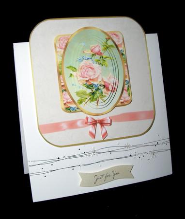 Vintage Rose Spray by Dianne Jackson