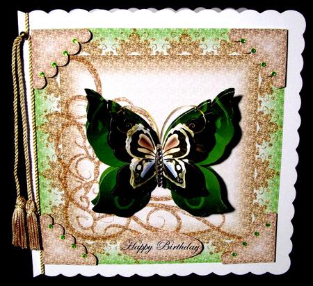 New Beginning Various Occasions Butterfly Topper 3 by Dianne Jackson