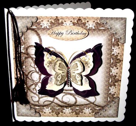 New Beginning Various Occasions Butterfly Topper 4 by Dianne Jackson