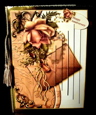 Simple Vintage Elegance Card Topper Kit by Dianne Jackson