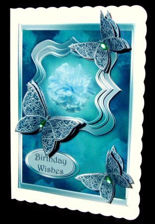Teal Carnations by Dianne Jackson