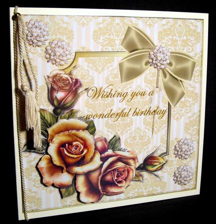 Classic Roses Birthday by Dianne Jackson