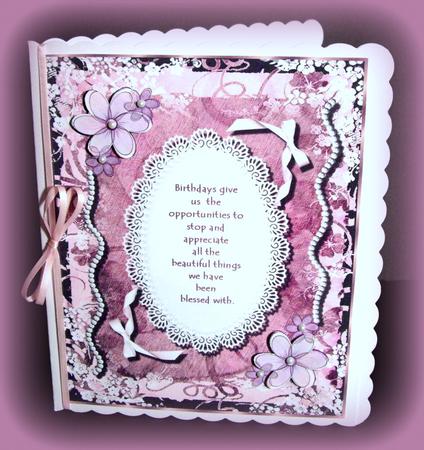 Birthday Blessings Topper 1 by Dianne Jackson