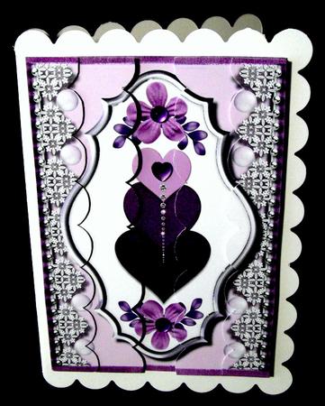 Special Bond Scalloped Side Stacker Topper 3 by Dianne Jackson