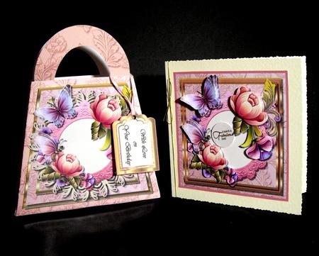 Florabundance - Bag & Card Kit by Dianne Jackson