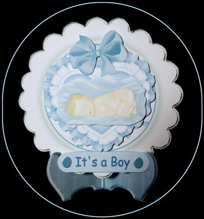 Baby Boy Plate by Dianne Jackson