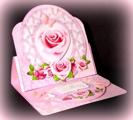 Pink Roses Delight by Dianne Jackson