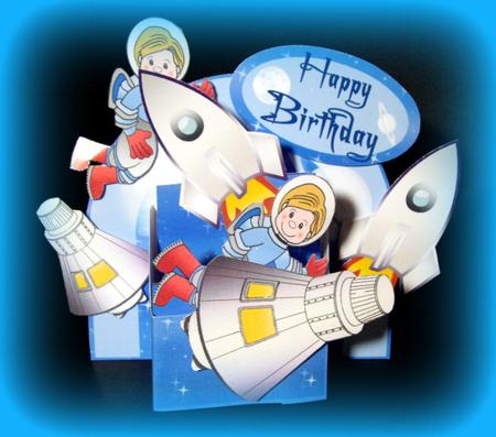 3D Box Kit 'space' by Dianne Jackson