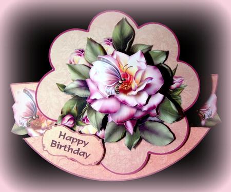 Wild Rose All Occasion Rocker Stepper Kit by Dianne Jackson