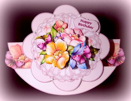 Flowers in Bloom All Occasion Stepper Rocker Kit by Dianne Jackson