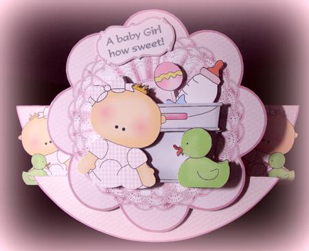 Pretty in Pink Rocker Stepper Kit by Dianne Jackson