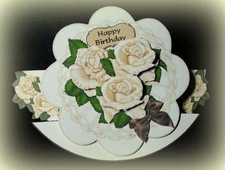 Roses All Occasion Rocker Stepper Kit by Dianne Jackson