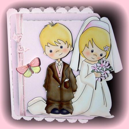 Cutie Wedding Over the Edge by Dianne Jackson