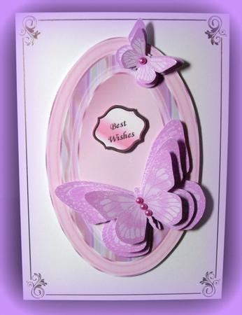 Trio of Filigree Butterflies on a Plaque by Dianne Jackson
