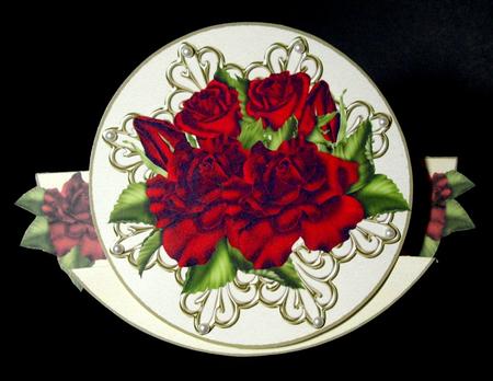 Red Rose All Occasion Rocker Stepper Kit by Dianne Jackson