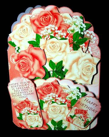 Peach and Cream Rose Pocket Kit by Dianne Jackson