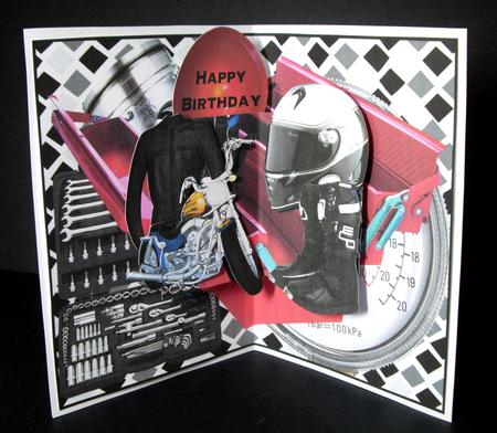 Over the Edge Pop Out - Speed King by Dianne Jackson