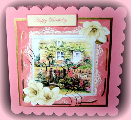Rose Cottage Garden by Dianne Jackson