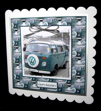 Vw Camper Easel by Dianne Jackson
