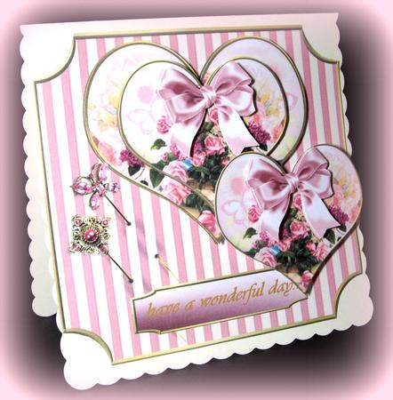 Birthday Vintage Heart by Dianne Jackson