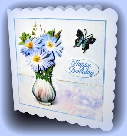 Lilac Anemone Blush 8x8inch Step by Step by Dianne Jackson