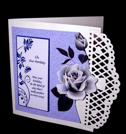 Roses Over the Edge 3 by Dianne Jackson
