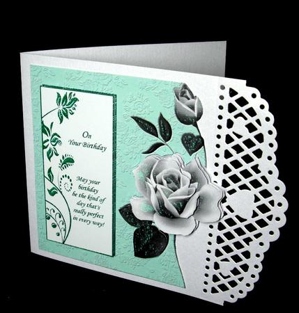 Roses Over the Edge 2 by Dianne Jackson