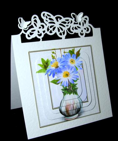 Lilac Anemone & Lace Step by Step & Pyramid by Dianne Jackson