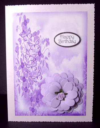 Purple Butterfly by Dianne Jackson