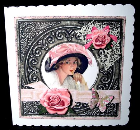 Vintage Beauty in Pink by Dianne Jackson